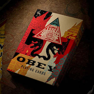 New Arrival: OBEY Playing Cards Collage Edition