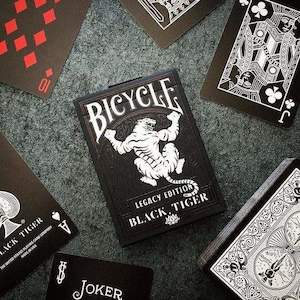 Black Tiger Playing Card Legacy Edition