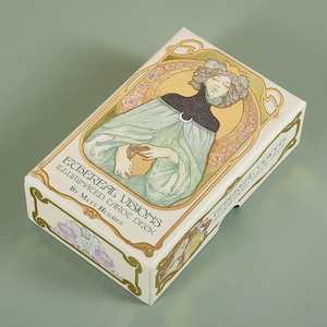 Ethereal Visions: Illuminated Tarot Deck