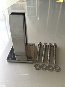 Glass Balustrade System: Square spigot for balustrade and pool fence