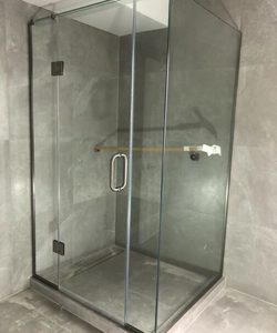 1000mm x 1000mm Set: Shower box 1000mm by 1000mm Chrome