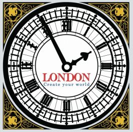 Colouring In Book Mini - London