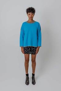 Tops: Eddie Sweater | Aqua
