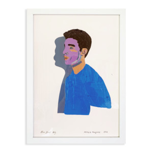 Art: Boy in the Blue Shirt