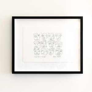 Faces: Dropping pebbles to make ripples