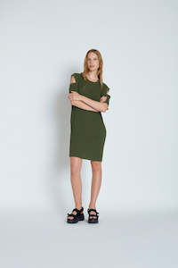 Neighbour Dress | Moss Green
