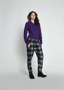 Kat Cable Bomber | Violet