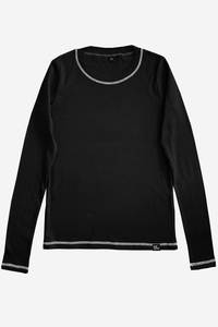 Long Sleeve Crew - Black