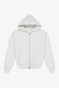 All Items: The Plains Zip Hood - Cloud Grey