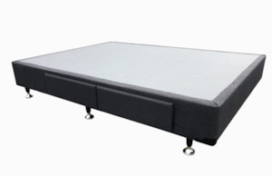 Bed Bases: Sleepmax NZ Made King Single Base with Built-in 2 Drawers, 4 Colours Available
