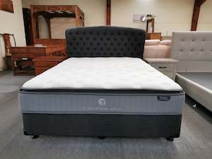 King Bed 2pcs NZ Made Split King Base with a 28cm Thick Pocket Spring Mattress