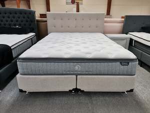 Bella King Bed 3PCS NZ Made Base, Full Length Headboard and a 28cm Thick Pocket &hellip;