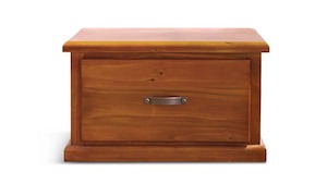 Living: Fergus Solid Wooden Rustic Lamp Table
