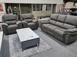 Morris Fabric Recliner Lounge Suite from