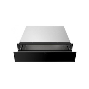 Oven: Midea Warming Drawer with Black Glass