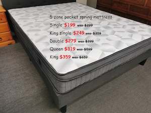 Atlanta Euro Top Mattress Single, King Single, Double, Queen, King Avail. from