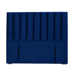Bedroom: Ponsonby Royal Blue Headboard Avail. in Queen, King and Super King