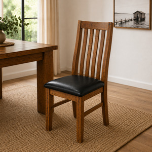 Dining: Woodgate Solid Pine Wood Dining Chair