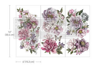 Furniture Transfers: Redesign Decor transfer-Dreamy Florals