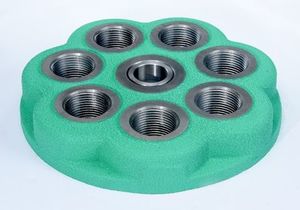 Parts & Accessories: REDDING T7 TURRET STATION w/bushing (3x1 Z Series & 4x7/8)