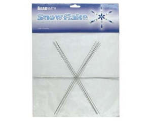 Wire Ornament Forms - Snowflake