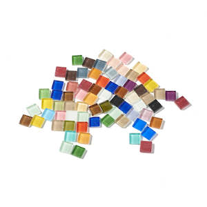 Products: Glass Mosaic Tiles - Square - 15mm- 100g
