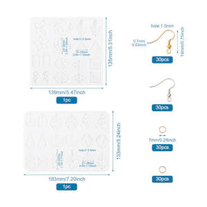 Kits: Craft - Resin - Kits - Earrings