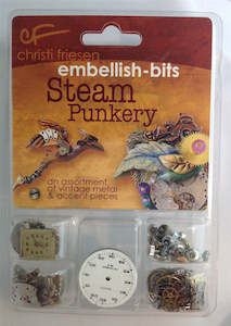 Steampunk: Kit - Steam Punkery - Embellish Bits - 32.6 grams
