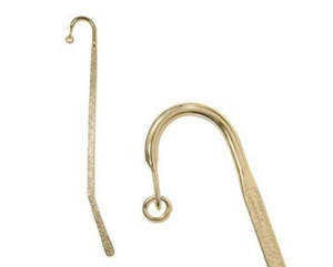 Sterling Silver Gold Filled And Silver Filled: Bookmark - Gold Filled - 15.5cm