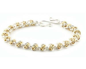 Weave Got Maille: Weave Got Maille - Double Orbital Bracelet