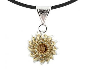 Weave Got Maille - Whirlybird Necklace