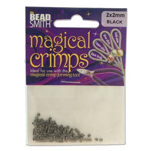 Beadsmith: BeadSmith - Magical Crimps - 2mm x 2mm