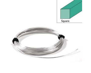 Sterling Silver: Wire - Square - Half Hard - Sterling Silver