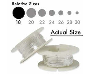 Sterling Silver: Wire - Round - Half Hard - Sterling Silver