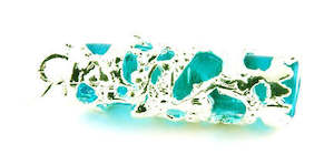 Pendant - Acrylic and Metal - Column - 36mm - 1 piece