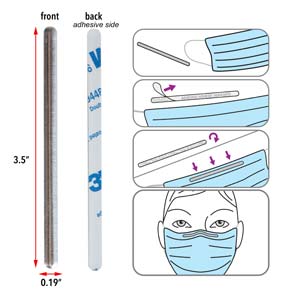 Beadsmith: Fablastic - Aluminum Nose Strip with Adhesive