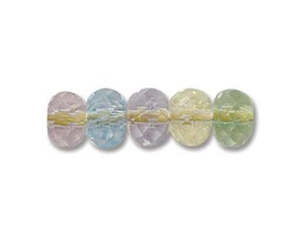 Crystals: Synthetic Cracked Crystal - Rainbow - 40cm strand
