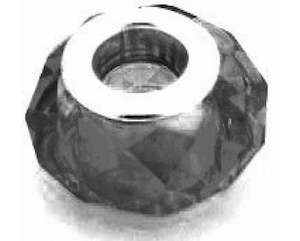 European Style: European Style - Glass - Rondelle - 14mm x 9mm - 1 piece