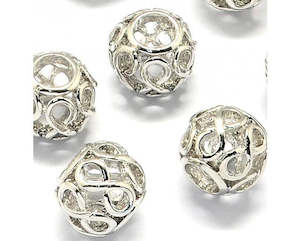 European Style: Metal - Round (European Style) - 11mm - 10 pieces