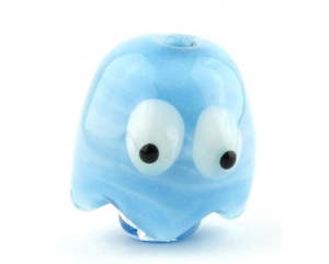 Glass: Lampwork - Ghost Bead - 1 pieces