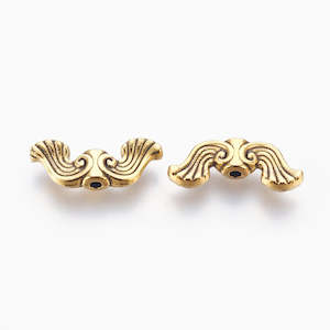 Metal: Metal - Angel Wings - 19mm x 7.5mm