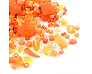 Mixes: Acrylic - Mixed Shape and Sizes and Colours - 100 grams