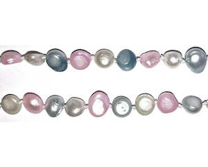 Pearls: Freshwater - Irregular Nugget - 5mm-8mm - 174cm strand