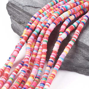 Polymer Clay: Polymer Clay - Heishi - 43cm Strand