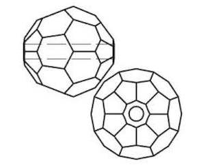 Swarovski - Faceted Round (5000) - 1 piece