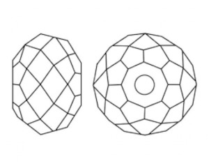 Swarovski - Faceted Rondelle (5040) 1 piece