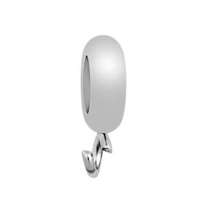 Pendant Slider - Stainless Steel - Round - 12mm