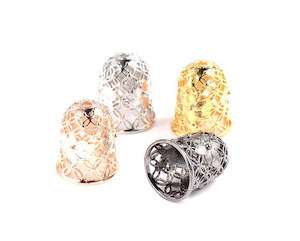 Bead Caps And Cones: Bead Cone - Brass Metal - 12mm x 15mm - 2 pieces