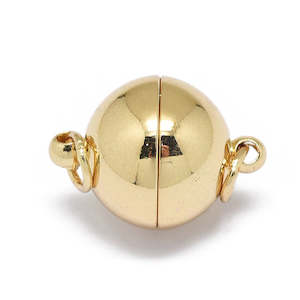 Clasps And Toggles: Clasp - Magnetic (N45 strong) - Round - 19mm - 1 piece