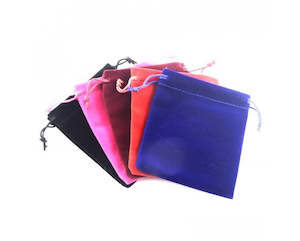 Packaging: Velvet Gift Bag - Plain - 7mm x 9mm - 10 pieces